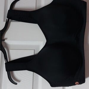 Livi For Lane Bryant Active Black Full-Coverage Bra High Impact With Underwire